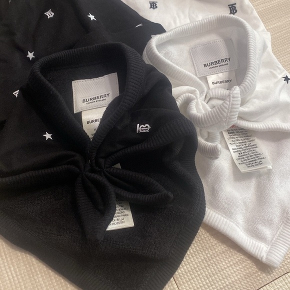 Burberry White Quilted Pouch - Picture 7 of 9